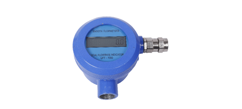 UFT 7000 Meter Mounted Battery-Operated Flow Indicator
