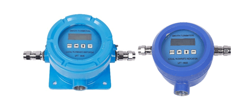 UFT 9000 Meter Mounted Battery-Operated Flow Indicator